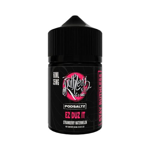 Ruthless Podsaltz Nicotine E-Liquid 60ML - Ez Duz It 