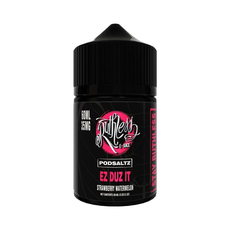 Ruthless Podsaltz Nicotine E-Liquid 60ML - Ez Duz It