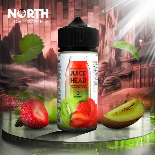 Juice Head E-Liquid 100ML - Strawberry Kiwi 