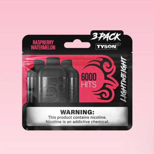 Tyson 2.0 Lightweight 6000 Hits - Raspberry Watermelon 