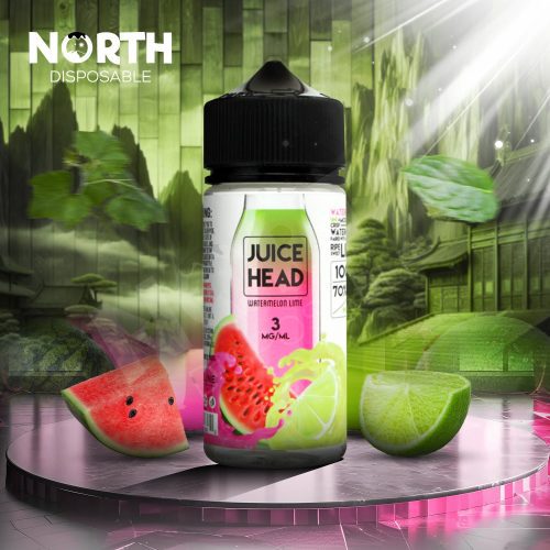 Juice Head E-Liquid 100ML - Watermelon Lime 