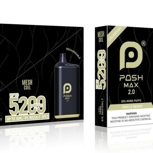 POSH MAX 2.0 5200 DISPOSABLE-Triple Berry