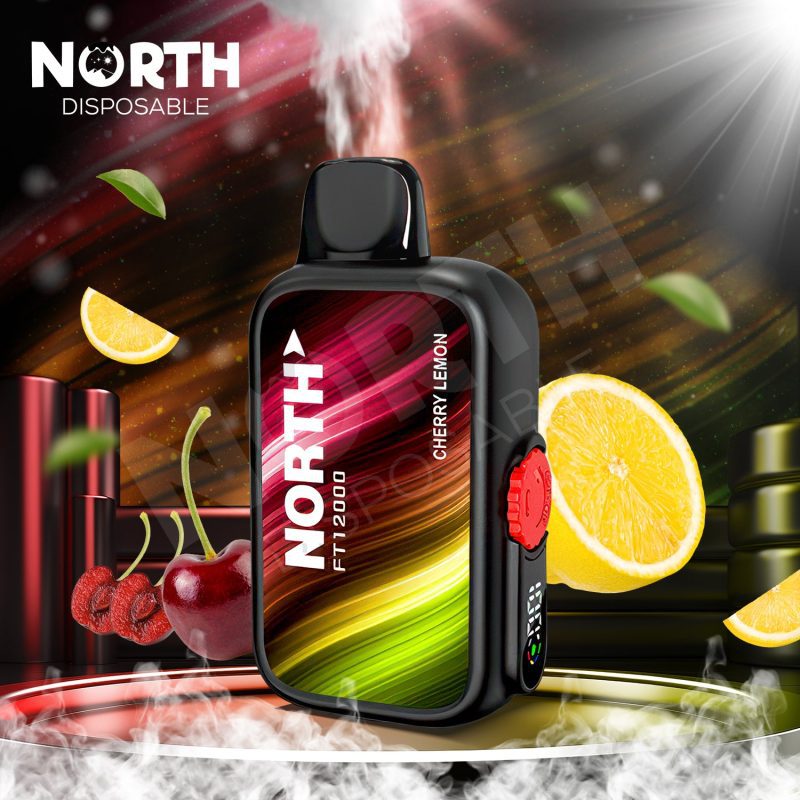 North FT12000 15ML 12000 Puffs Disposable - Cherry Lemon