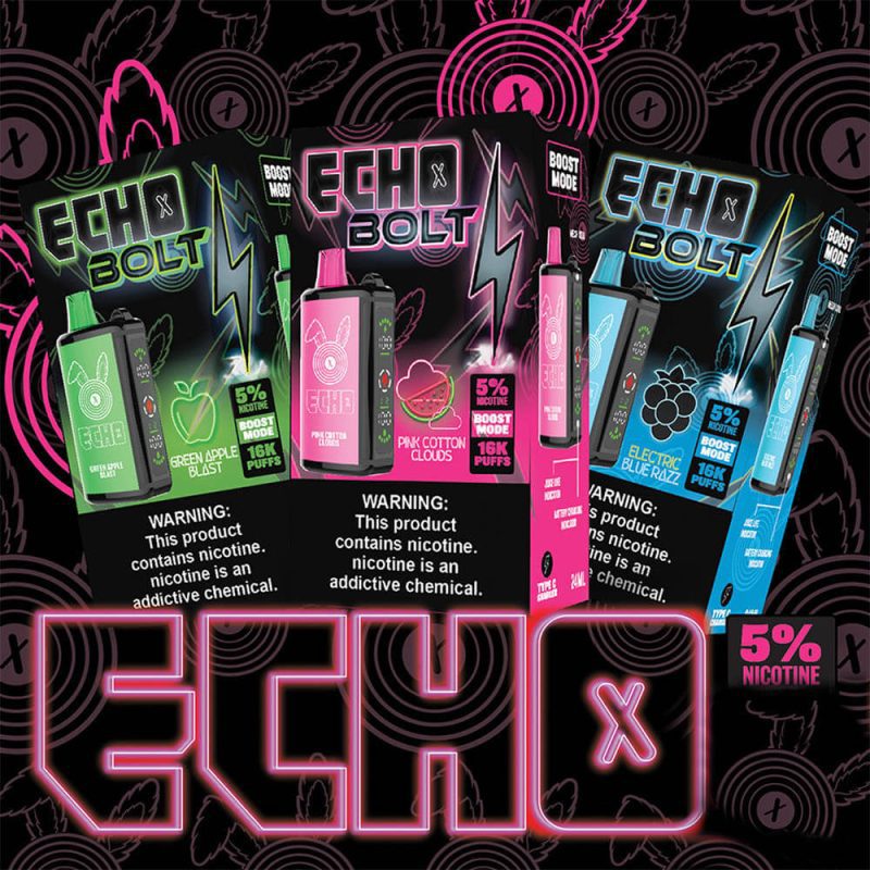 echo bolt 16k disposable vape