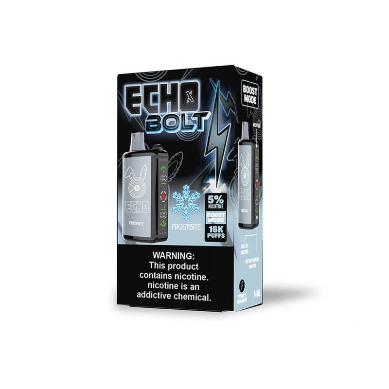 echo bolt 16k disposable vape frostbite