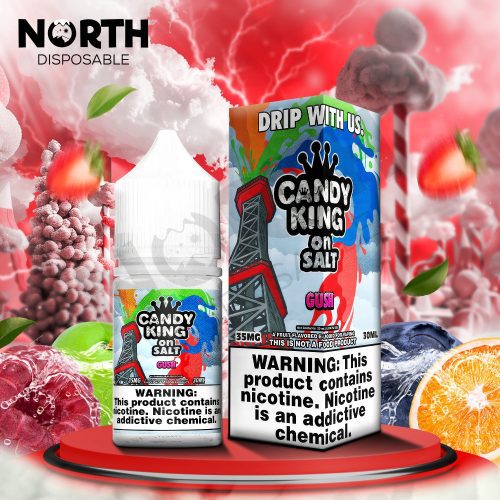 Candy King On Salt Nicotine Salt E-Liquid 30ML - Gush 