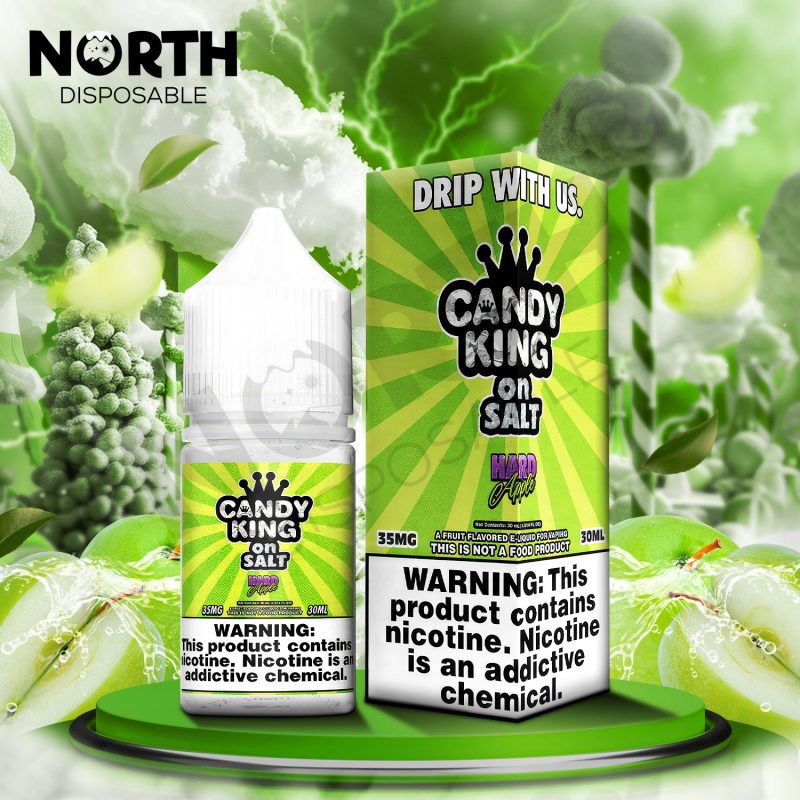 Candy King On Salt Nicotine Salt E-Liquid 30ML - Hard Apple