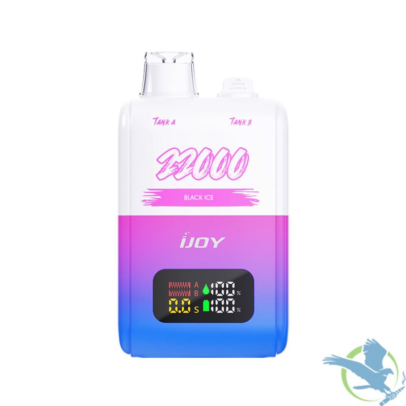 iJoy SD22000 22K Puffs 30ML Disposable With Double Tank LED Screen Display of 5 Blackberry Cherry Lemon wholesale 09307